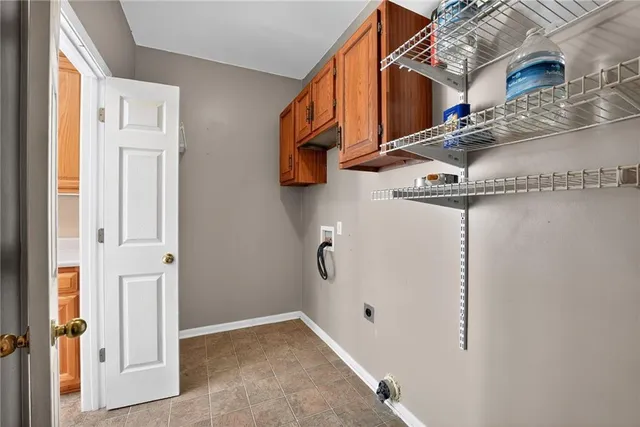 a view of a door with a street