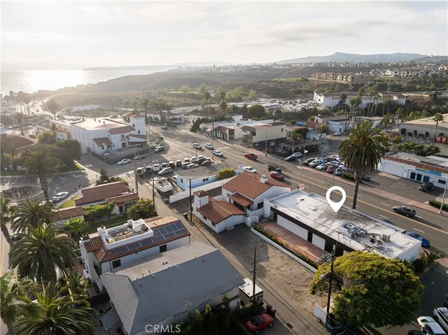an aerial view of a city with lots of residential buildings