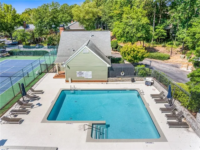a house view with a outdoor space