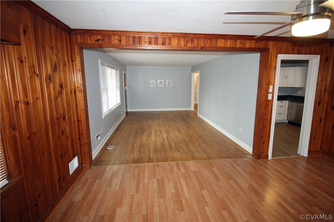 12821 Old Buckingham Road Midlothian, VA 23113 - Photo 23 of 50 a view of a room with wooden floor and a window