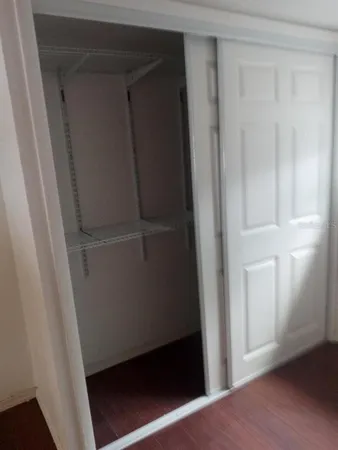 a view of closet