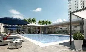 a view of a patio with table and chairs potted plants
