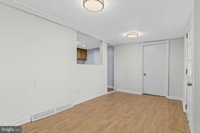 a view of a storage & utility room in a house