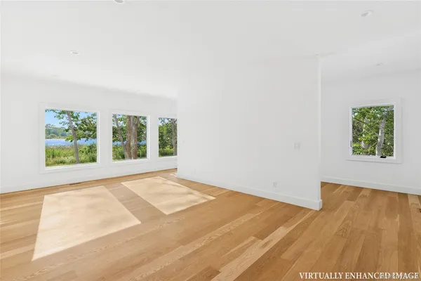 a view of an empty room with window