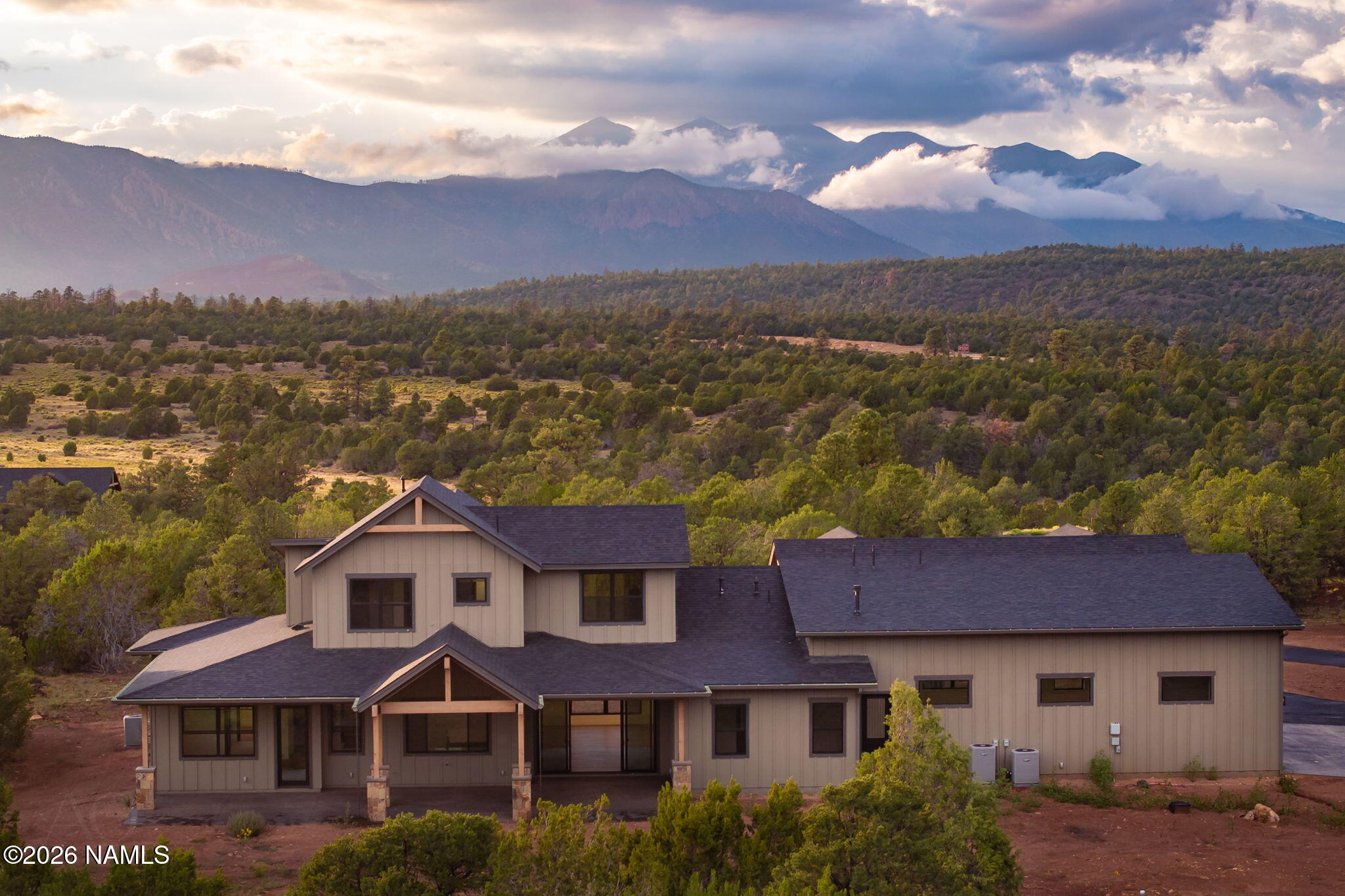 8583 Tall Tales Rnch Road Flagstaff, AZ 86004 - Photo 83 of 83 Front of home aerial