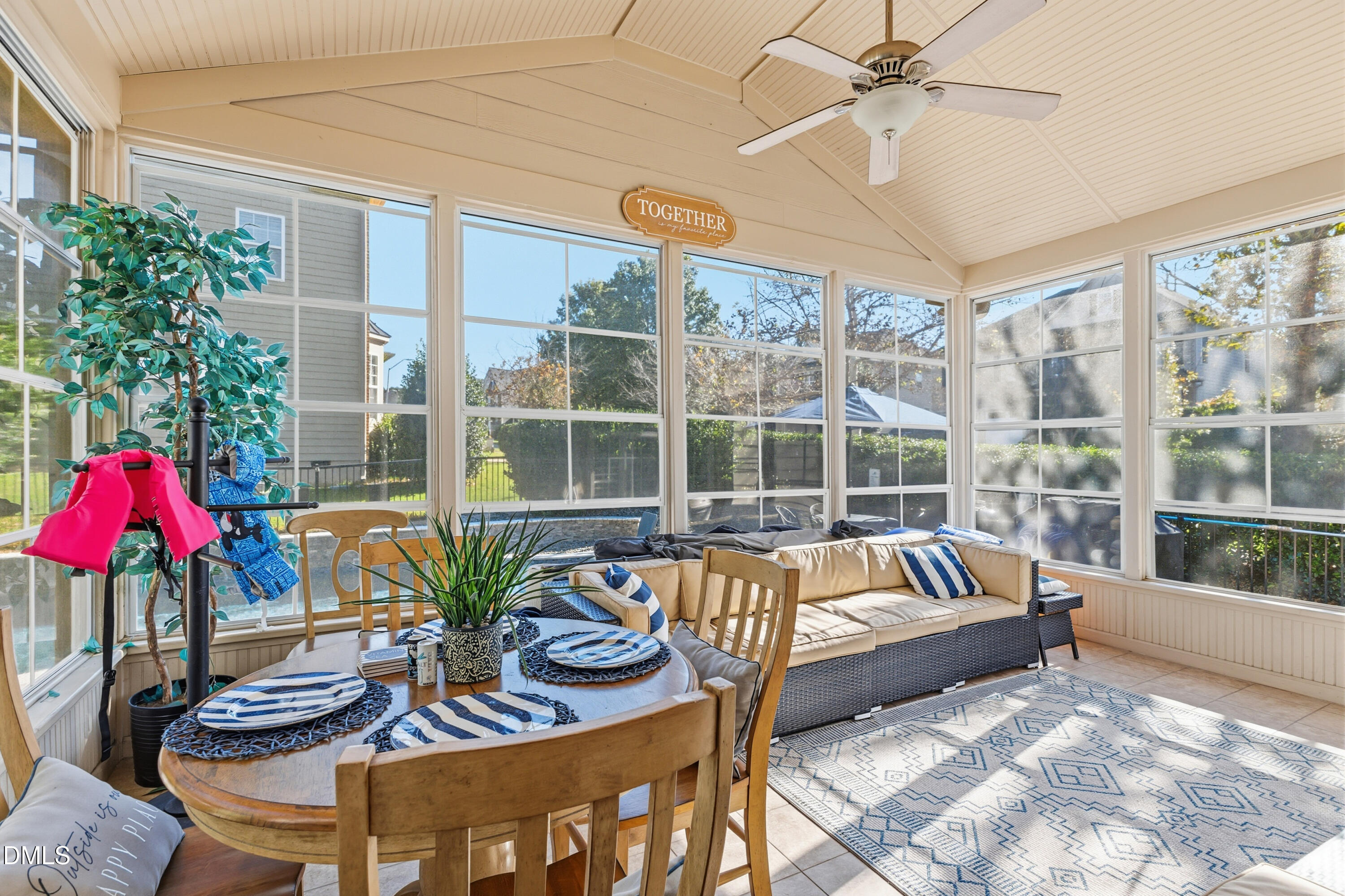 109 Skywater Lane Holly Springs, NC 27540 - Photo 48 of 66 Screened-In Back Patio