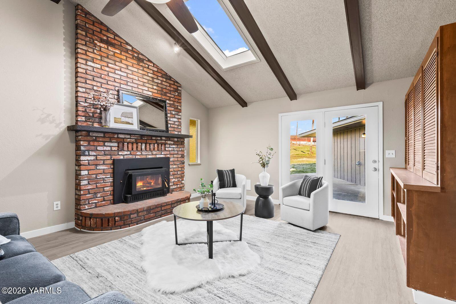 2030 Sunset Way Cowiche, WA 98923 - Photo 15 of 57 a living room with furniture and a fireplace