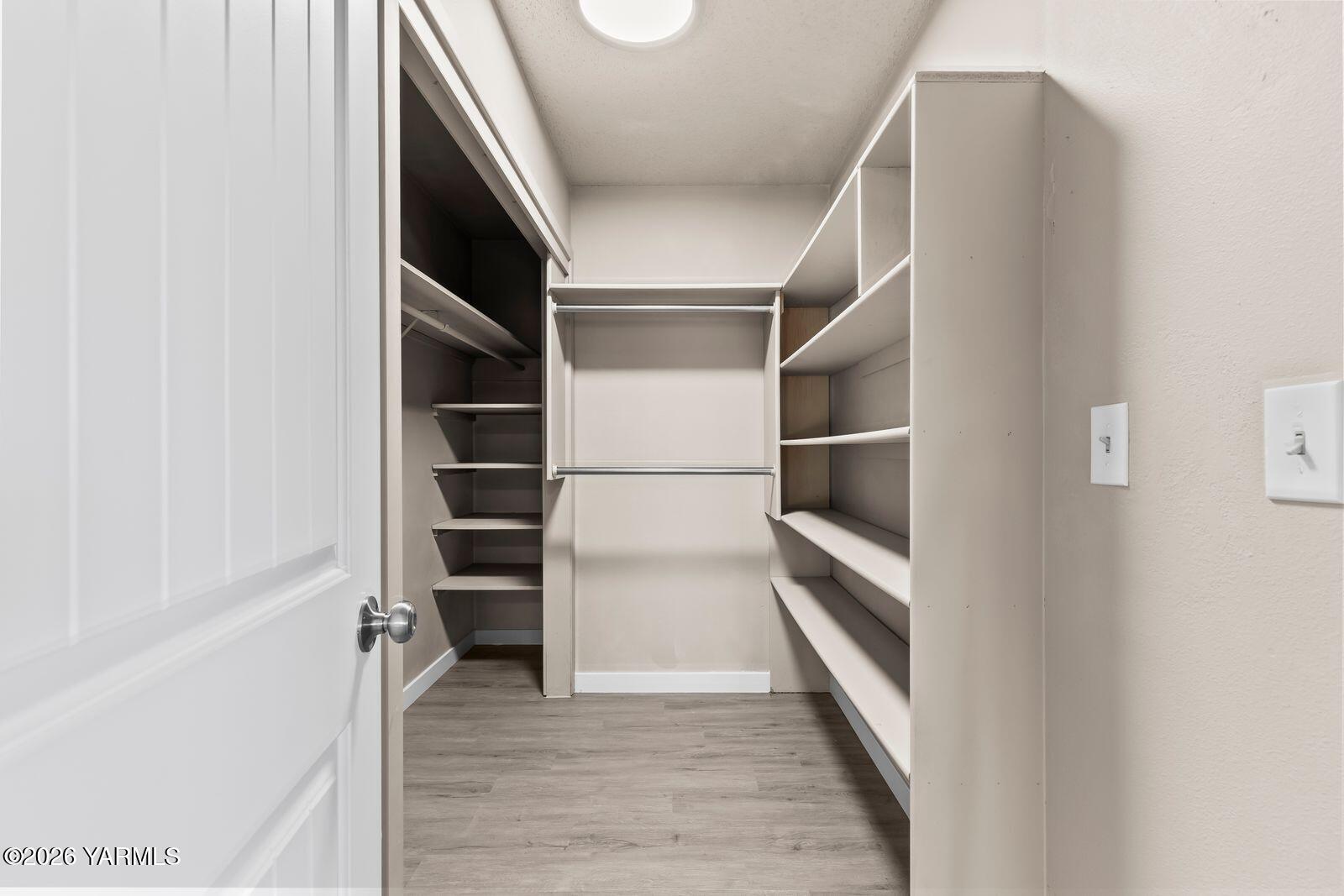 2030 Sunset Way Cowiche, WA 98923 - Photo 19 of 57 a view of walk in closet with empty racks