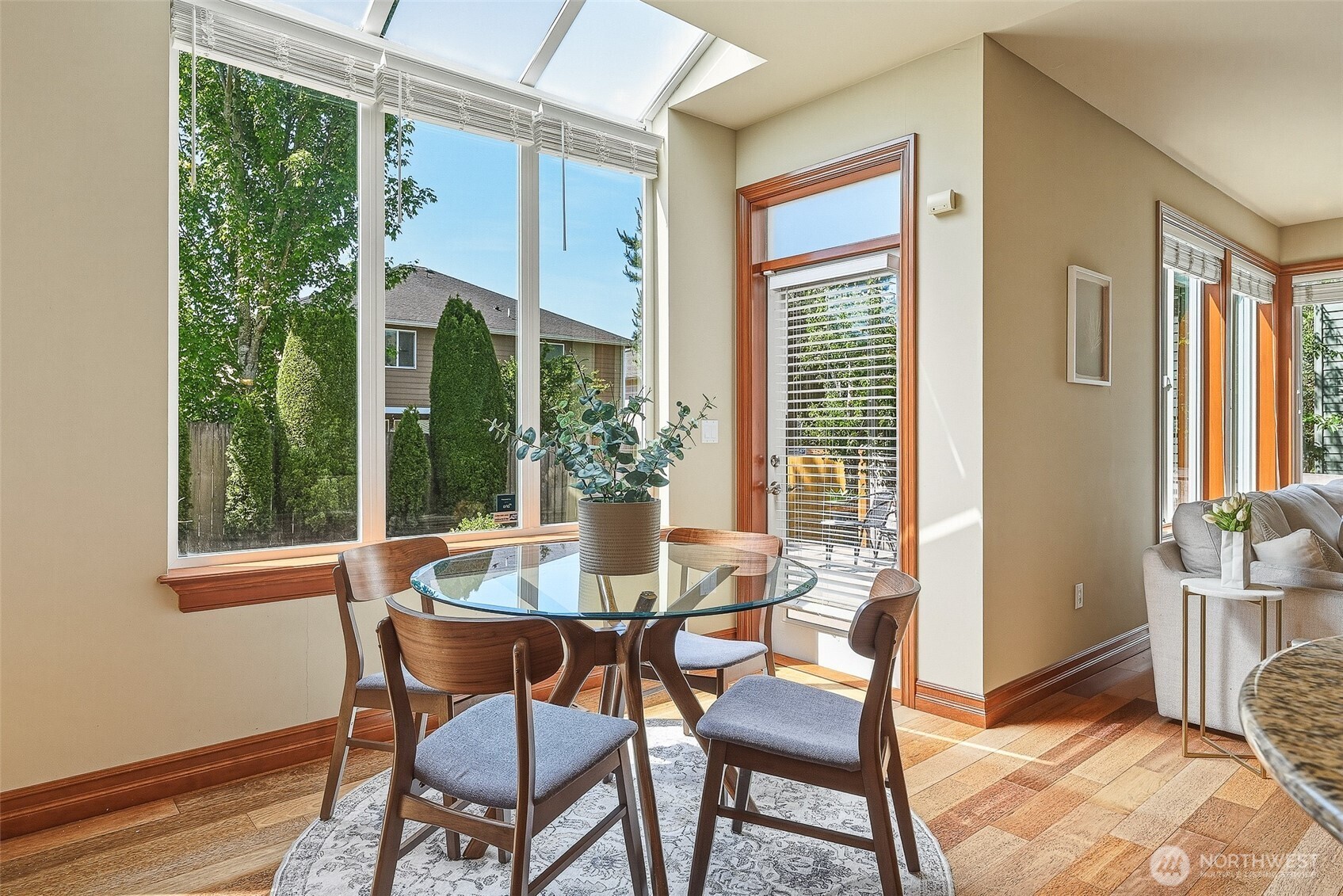 3932 221st Place Southeast Bothell, WA 98021 - Photo 18 of 36 a dining room with furniture and windows