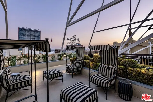 a view of balcony and deck