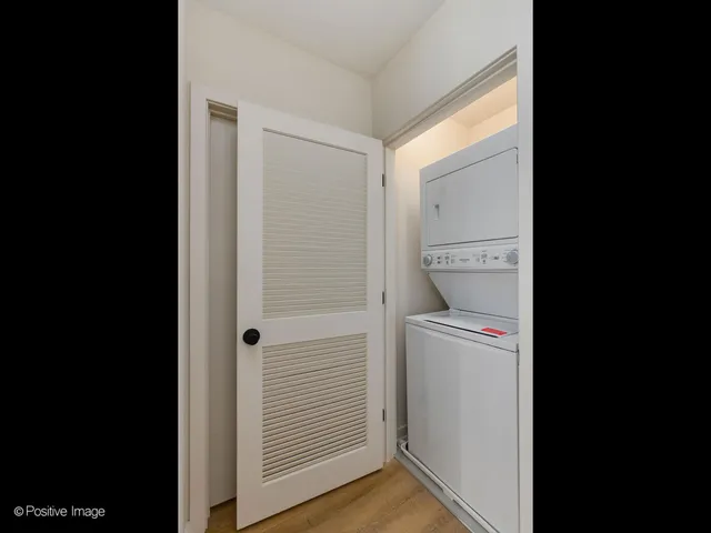 a view of room with washer and dryer