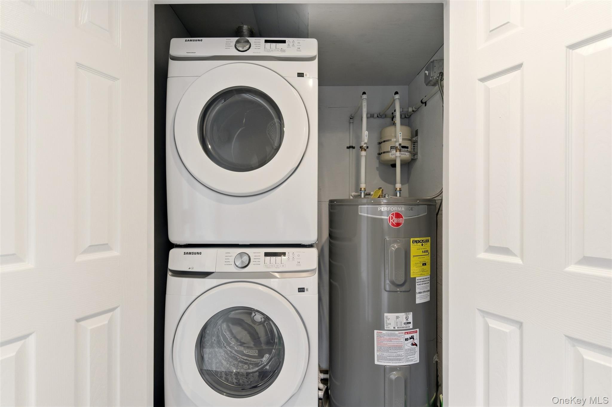 60 Frowein Road Center Moriches, NY 11934 - Photo 13 of 41 a close up view of a washer and dryer