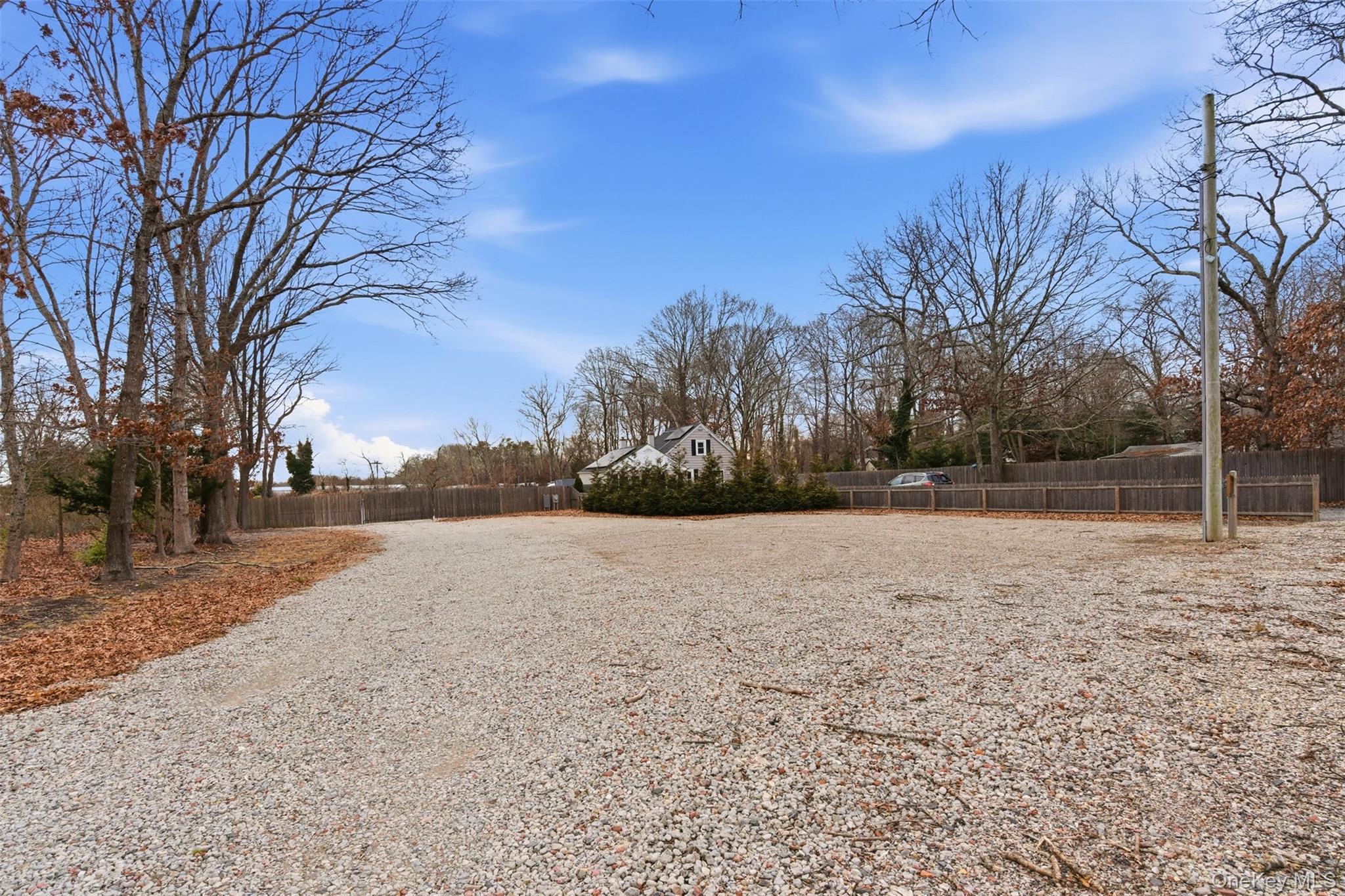 60 Frowein Road Center Moriches, NY 11934 - Photo 24 of 41 a view of dirt yard and trees