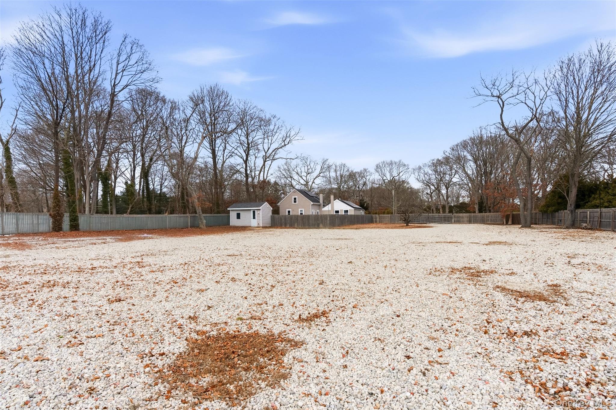 60 Frowein Road Center Moriches, NY 11934 - Photo 25 of 41 a view of yard covered with snow in front of house