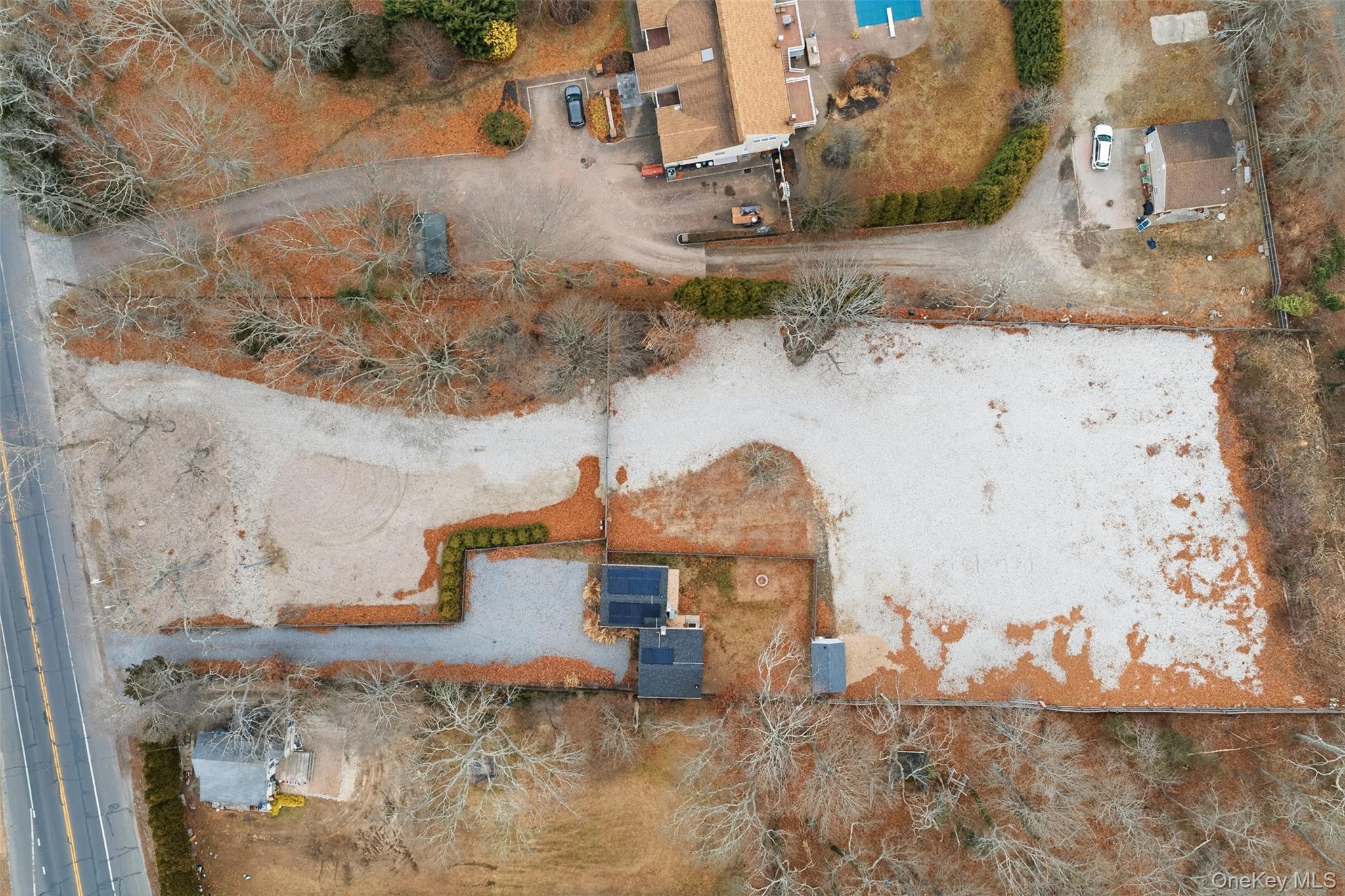 60 Frowein Road Center Moriches, NY 11934 - Photo 27 of 41 an aerial view of a house with a yard