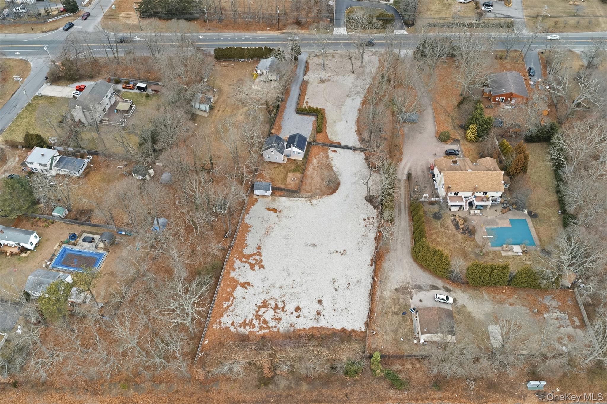 60 Frowein Road Center Moriches, NY 11934 - Photo 28 of 41 an aerial view of residential house with outdoor space