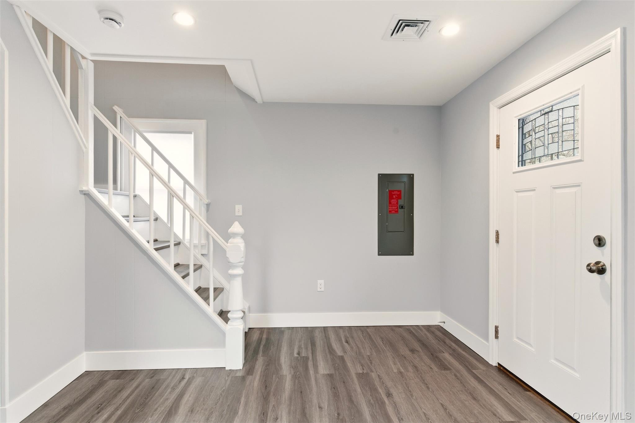 60 Frowein Road Center Moriches, NY 11934 - Photo 3 of 41 a view of an entryway with wooden floor