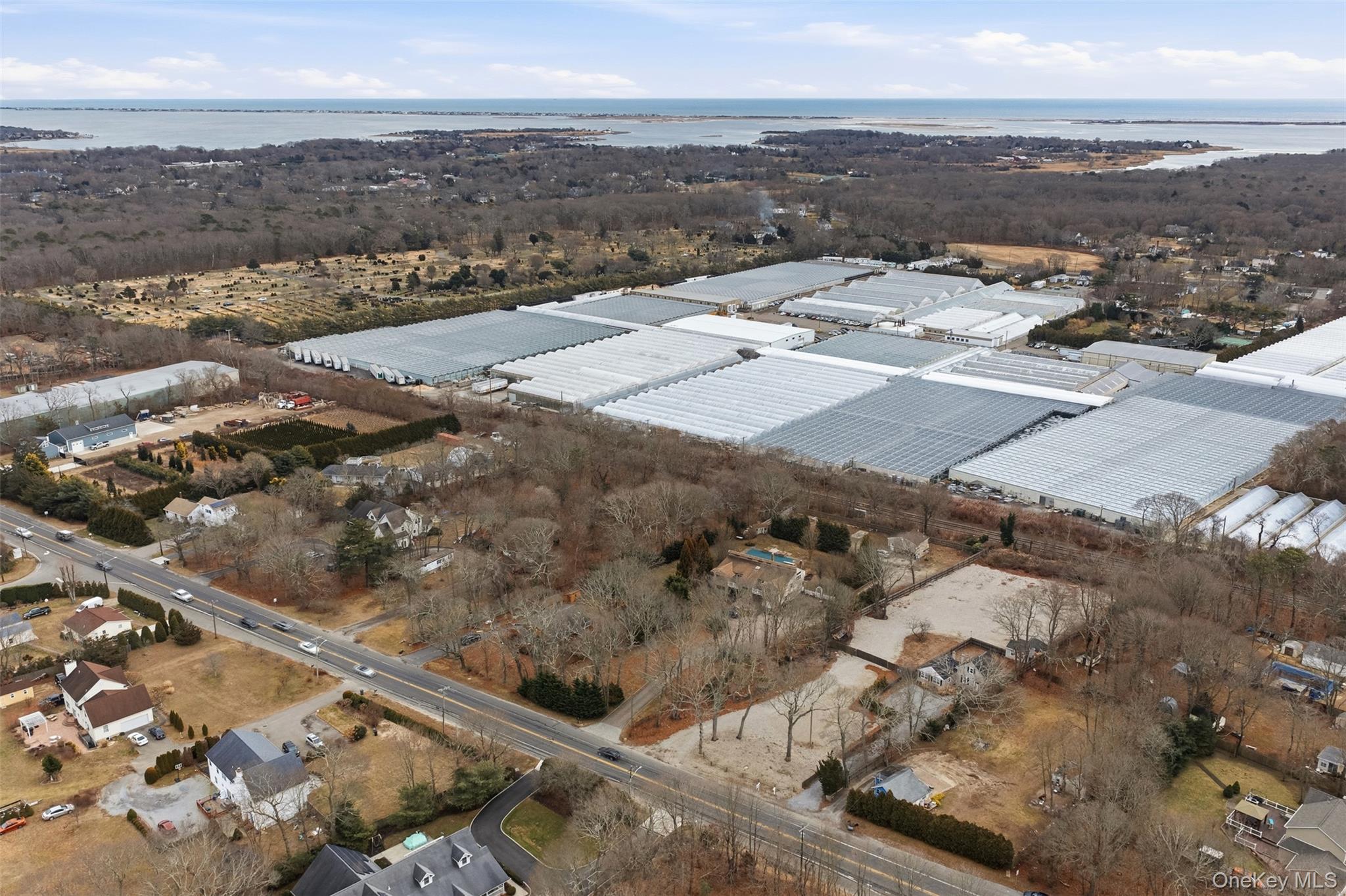 60 Frowein Road Center Moriches, NY 11934 - Photo 34 of 41 an aerial view of residential houses with outdoor space