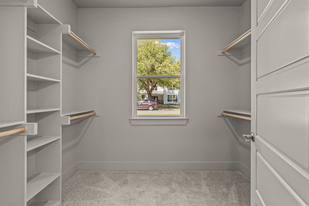 5817 Coleman Street Westworth Village, TX 76114 - Photo 25 of 40 a view of an empty walk in closet