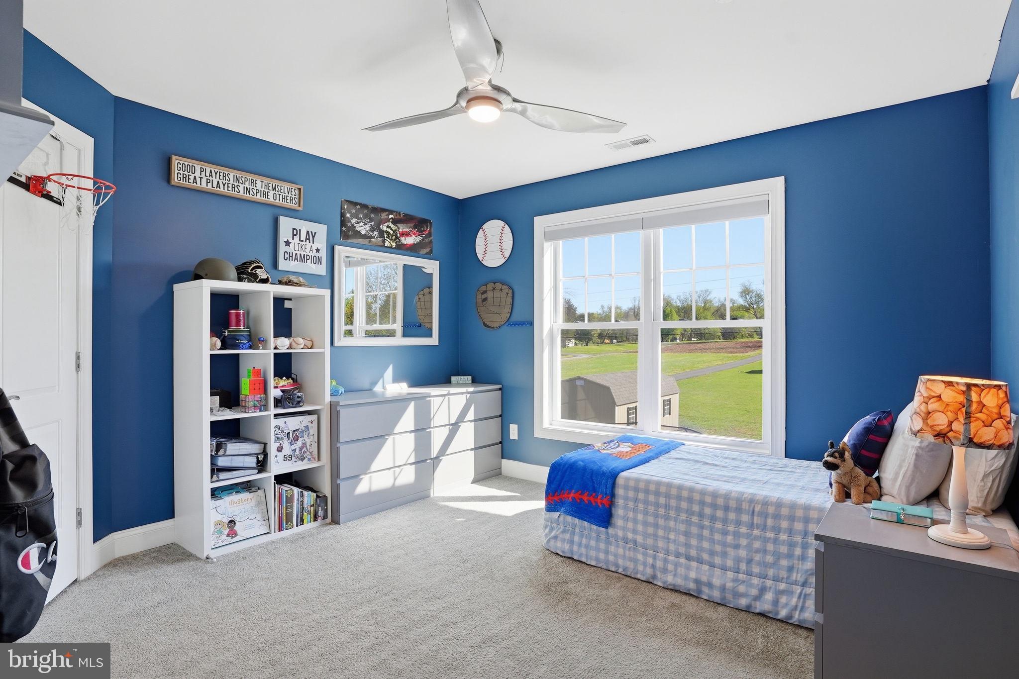 3177 Patuxent River Road Davidsonville, MD 21035 - Photo 26 of 50 a bedroom with furniture and a large window