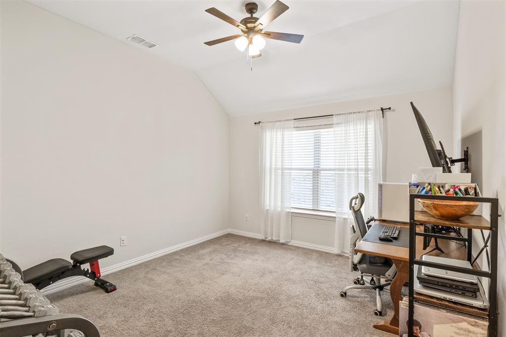 317 Timberline Drive Midlothian, TX 76065 - Photo 18 of 30 a view of a workspace with furniture and a window