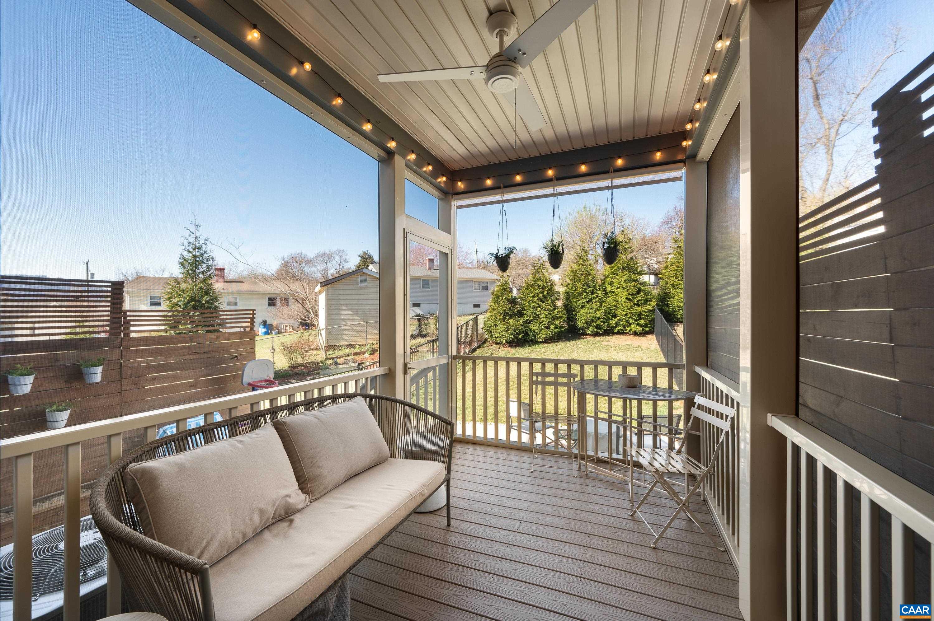 147 Junction Lane Charlottesville, VA 22902 - Photo 23 of 30 a view of roof deck with furniture