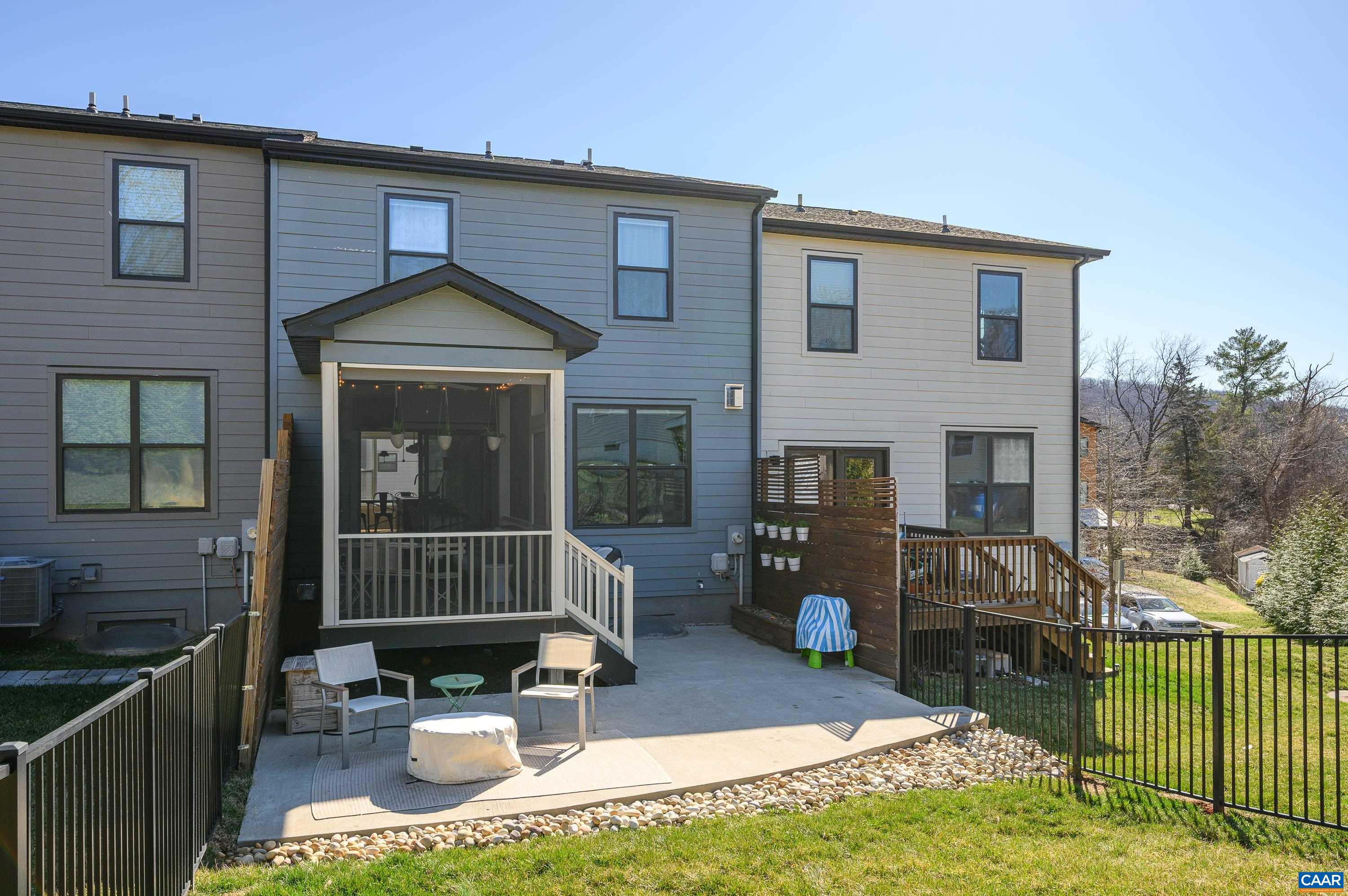 147 Junction Lane Charlottesville, VA 22902 - Photo 26 of 30 a view of a house with backyard porch and sitting area