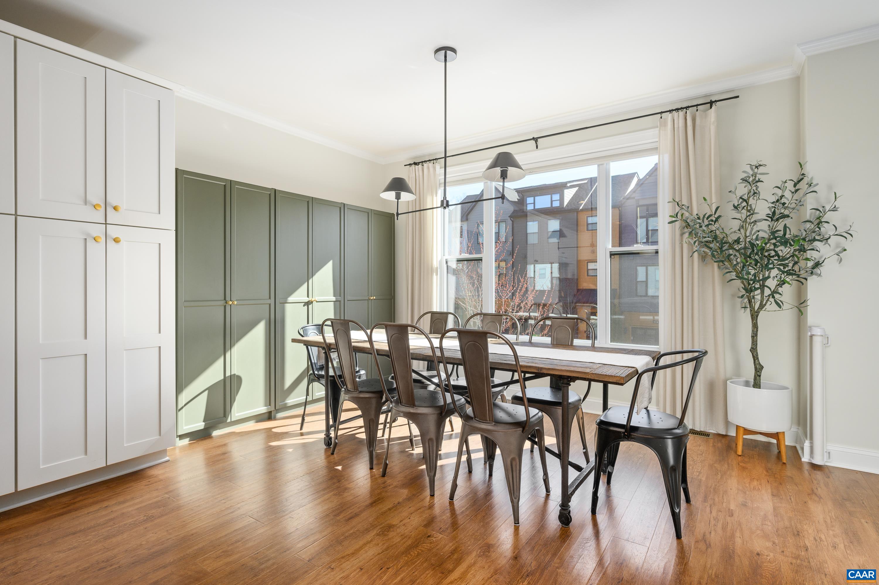 147 Junction Lane Charlottesville, VA 22902 - Photo 10 of 30 a view of a dining room with furniture window and wooden floor