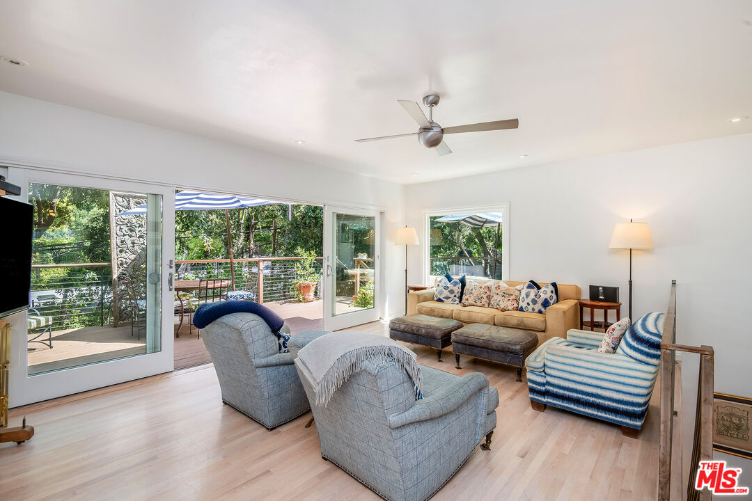 3152 Ellington Drive Los Angeles, CA 90068 - Photo 12 of 21 a living room with furniture and a large window