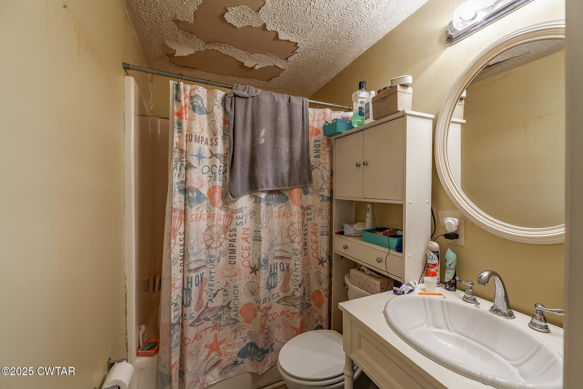 196 Pierce Road Beech Bluff, TN 38313 - Photo 16 of 63 a bathroom with a sink toilet and shower