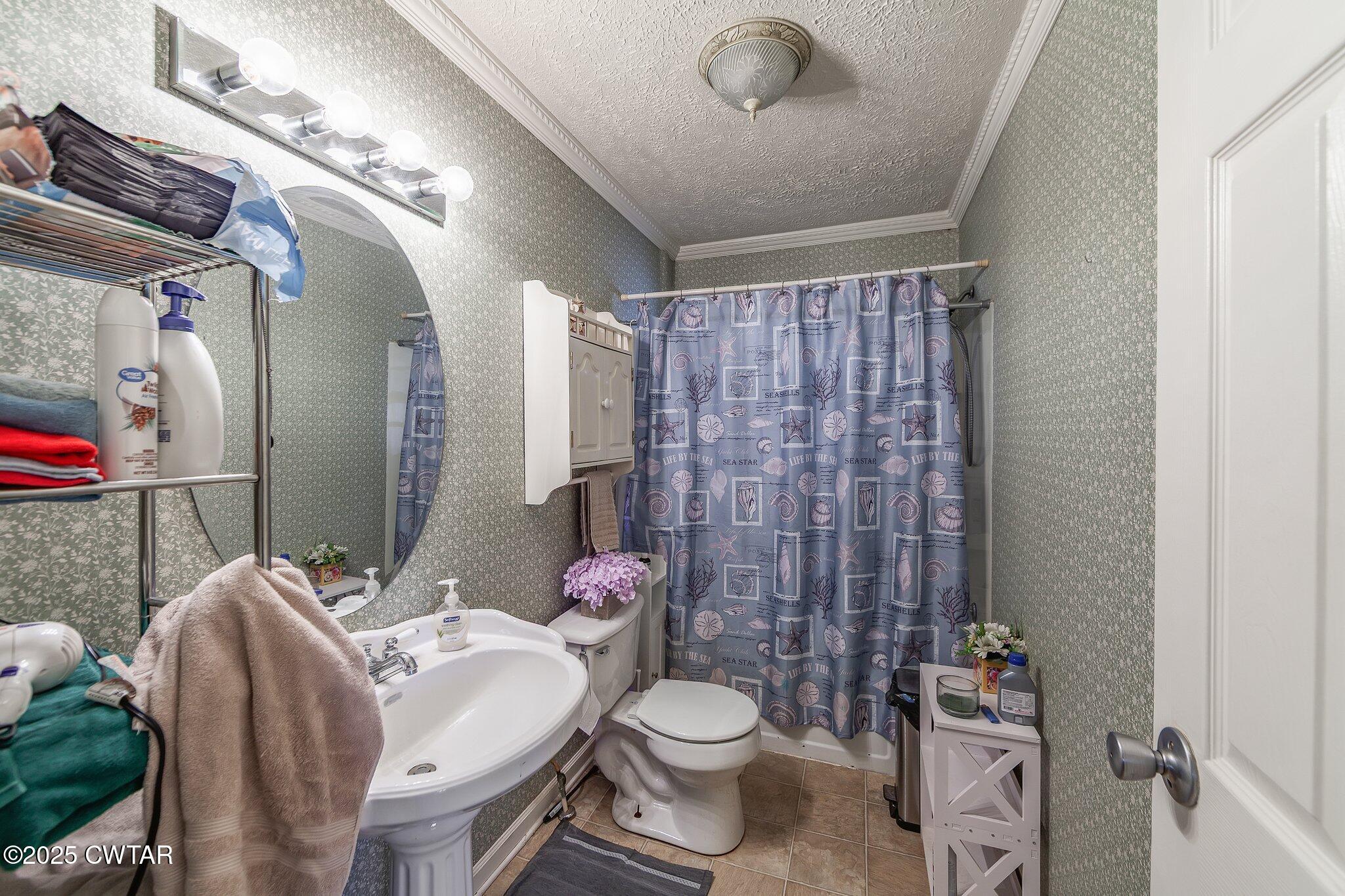 196 Pierce Road Beech Bluff, TN 38313 - Photo 9 of 63 a bathroom with a sink toilet and shower