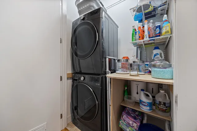 a view of outdoor seating space