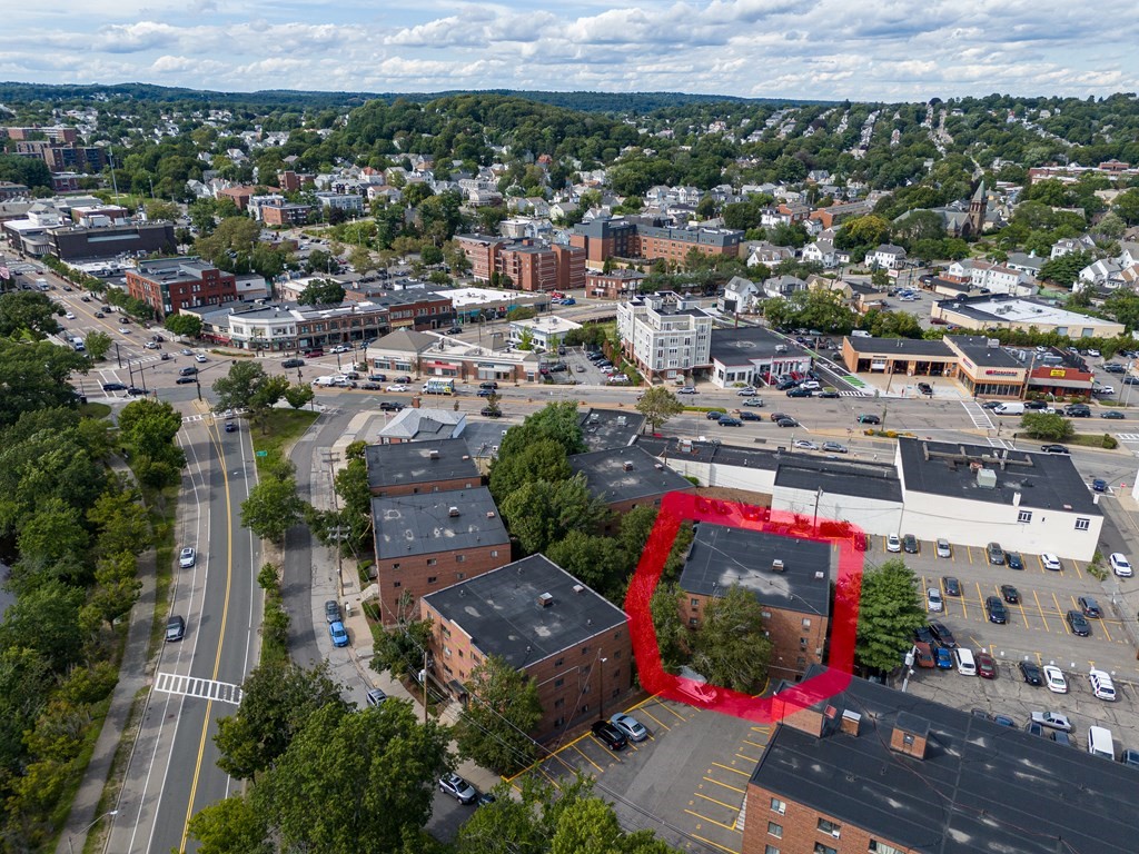 14 Riverside Street, Unit G3 Watertown, MA 02472 - Photo 16 of 18 an aerial view of residential houses