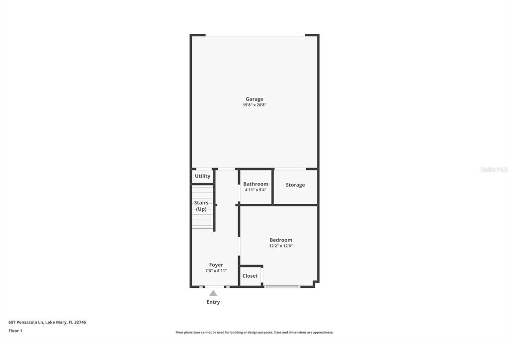 607 Pensacola Lane Lake Mary, FL 32746 - Photo 22 of 35 a picture of floor plan
