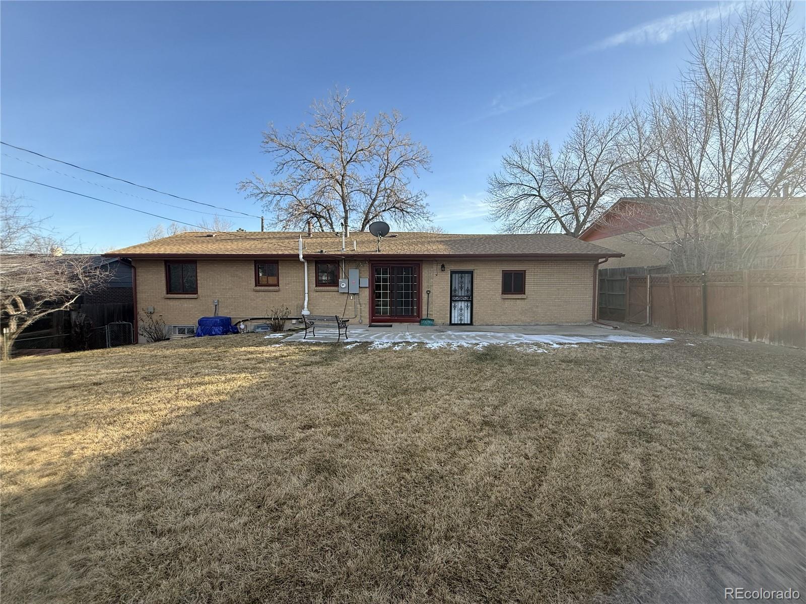 1285 Elder Street Denver, CO 80221 - Photo 34 of 35 a view of a yard in front of house
