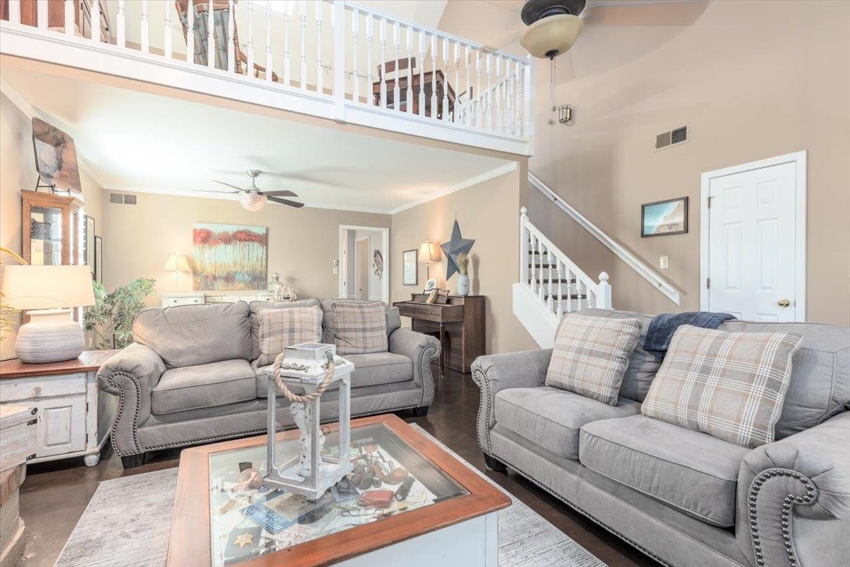 8523 Bazemore Road Memphis, TN 38018 - Photo 3 of 40 a living room with furniture or couch and a view of kitchen