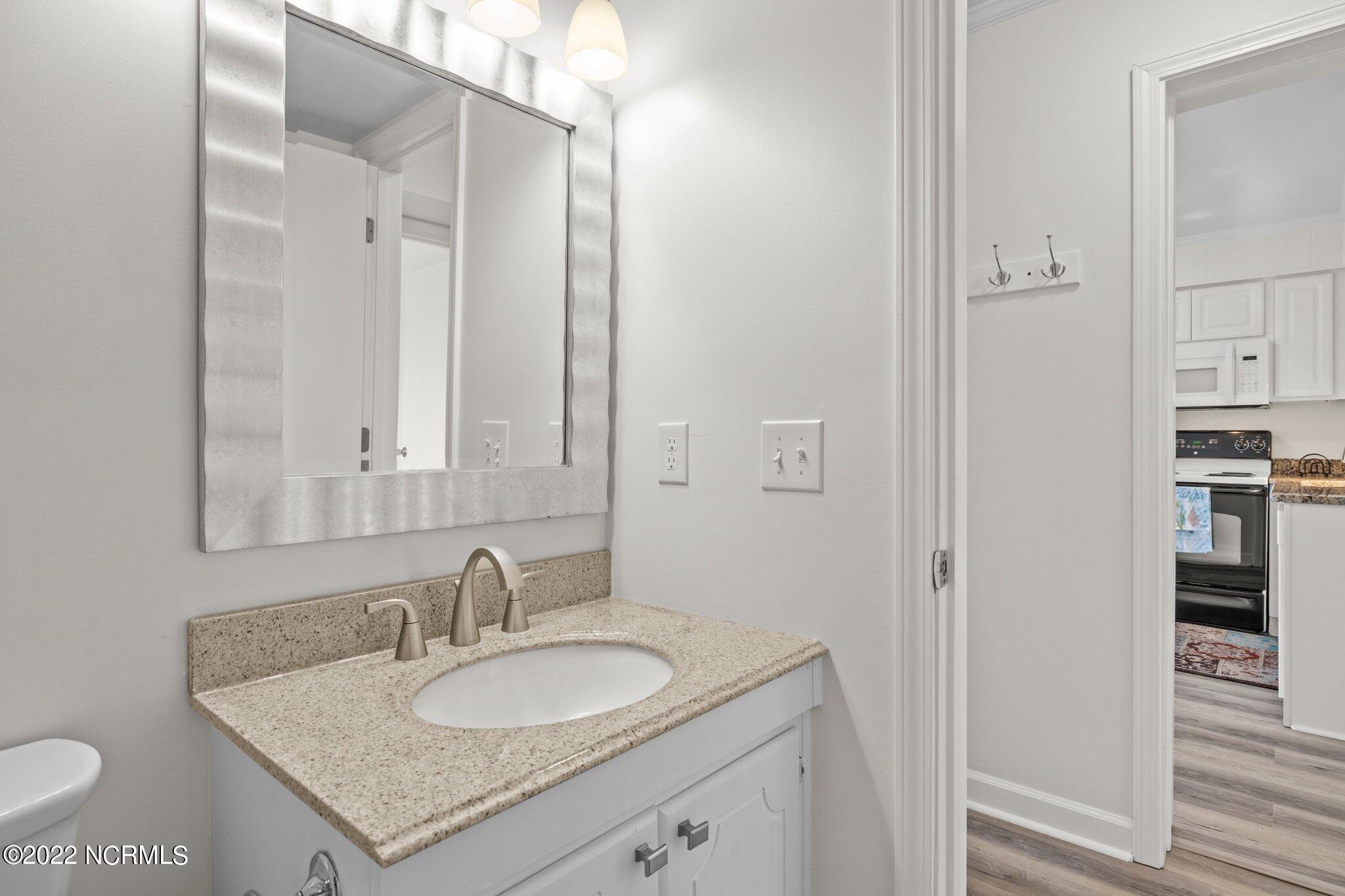 2008 East Fort Macon Road, Unit E1 Atlantic Beach, NC 28512 - Photo 16 of 43 Principal Half Bath