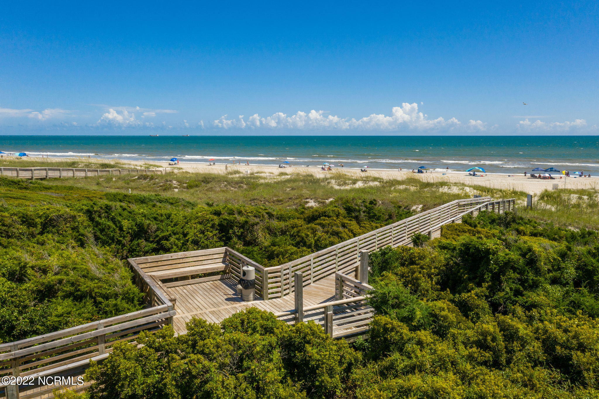 2008 East Fort Macon Road, Unit E1 Atlantic Beach, NC 28512 - Photo 26 of 43 Walkway to the Beach