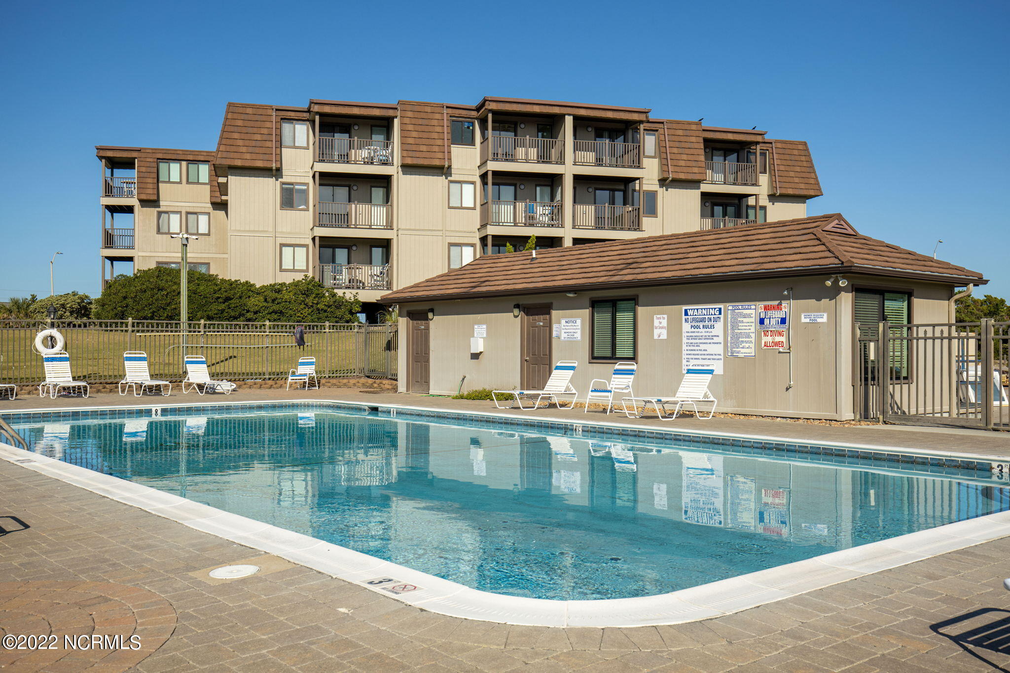 2008 East Fort Macon Road, Unit E1 Atlantic Beach, NC 28512 - Photo 33 of 43 Front Pool
