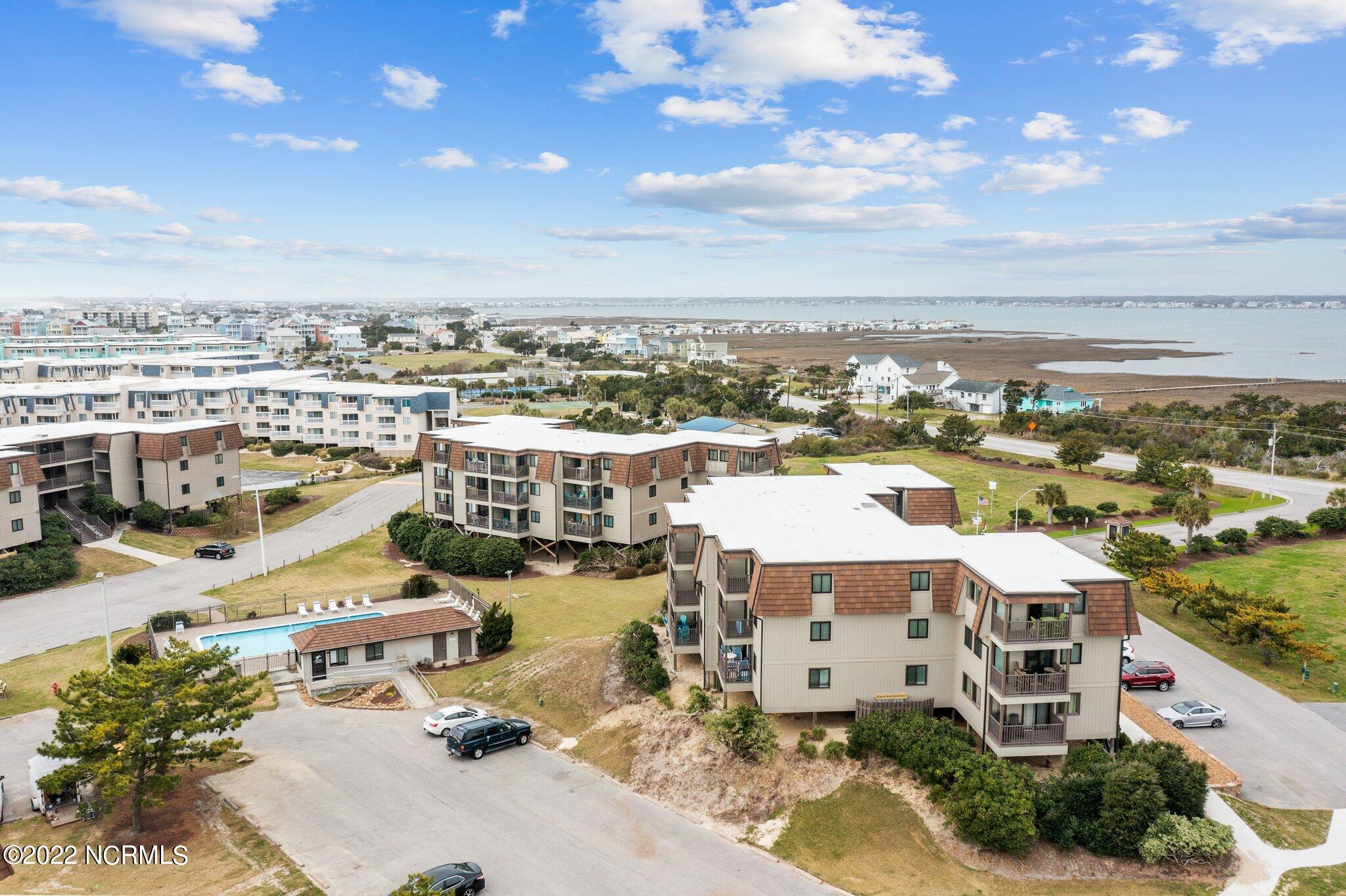 2008 East Fort Macon Road, Unit E1 Atlantic Beach, NC 28512 - Photo 38 of 43 Aerial View