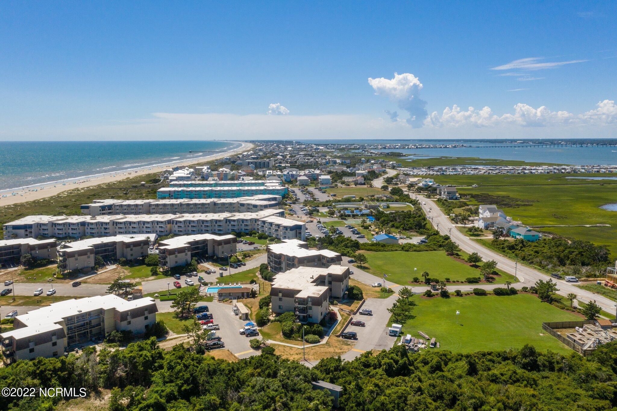 2008 East Fort Macon Road, Unit E1 Atlantic Beach, NC 28512 - Photo 41 of 43 Aerial View