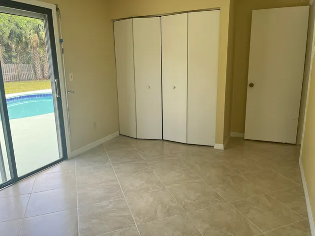 a view of a bathroom from the hallway