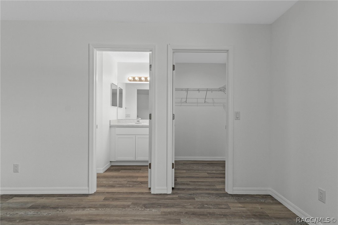 2159 West Nicholas Shane Drive Dunnellon, FL 34434 - Photo 22 of 38 Master Bath and Walk-in Closet