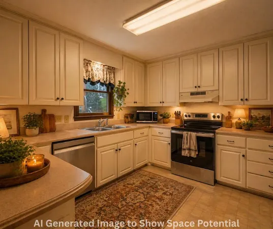 a kitchen with cabinets stainless steel appliances and a sink