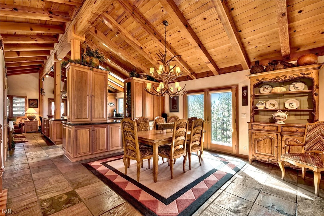 545 Alpine View Drive Incline Village, NV 89451 - Photo 9 of 34 a view of a dining room with furniture window and outside view