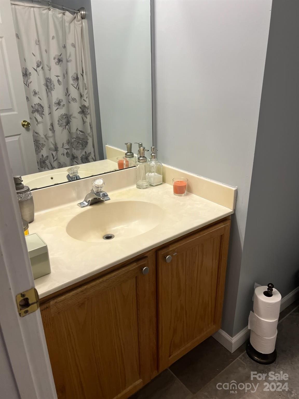 1264 Branson Road Northwest Concord, NC 28027 - Photo 21 of 37 a bathroom with a sink and a mirror