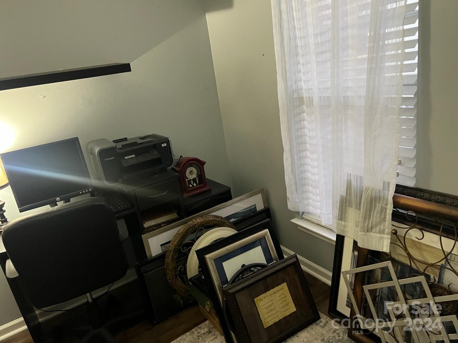 1264 Branson Road Northwest Concord, NC 28027 - Photo 25 of 37 a view of workspace with wooden floor