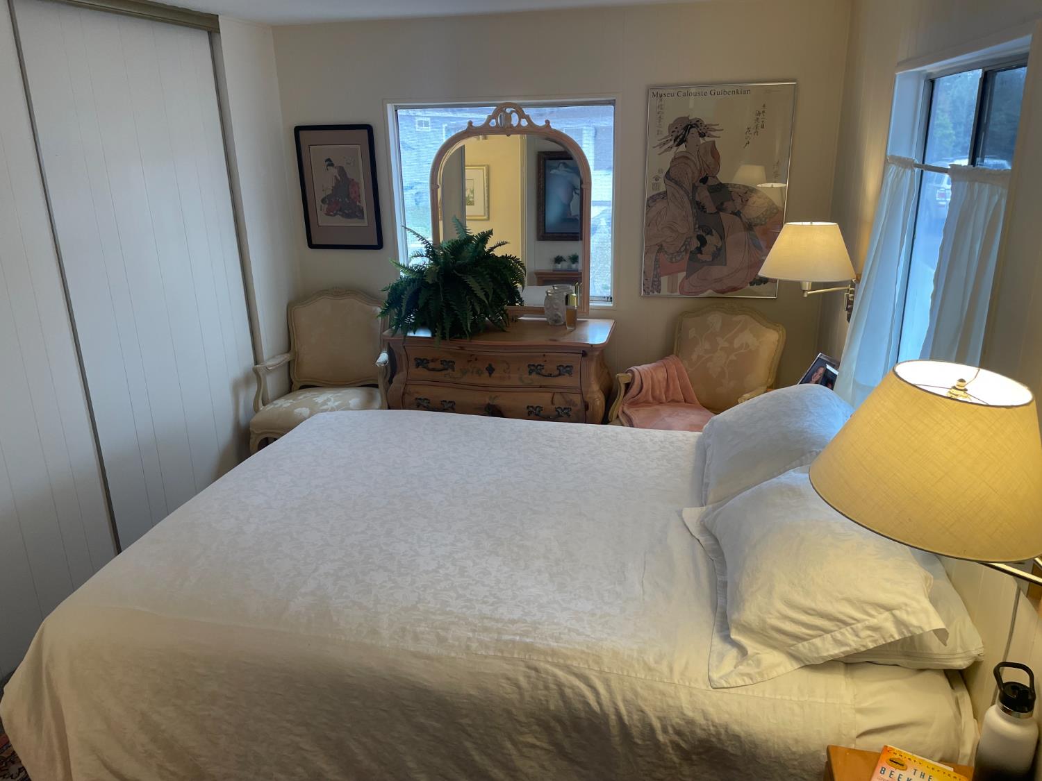 5835 Cherokee Road, Unit 42 Stockton, CA 95215 - Photo 14 of 24 a bedroom with bed and wooden floor