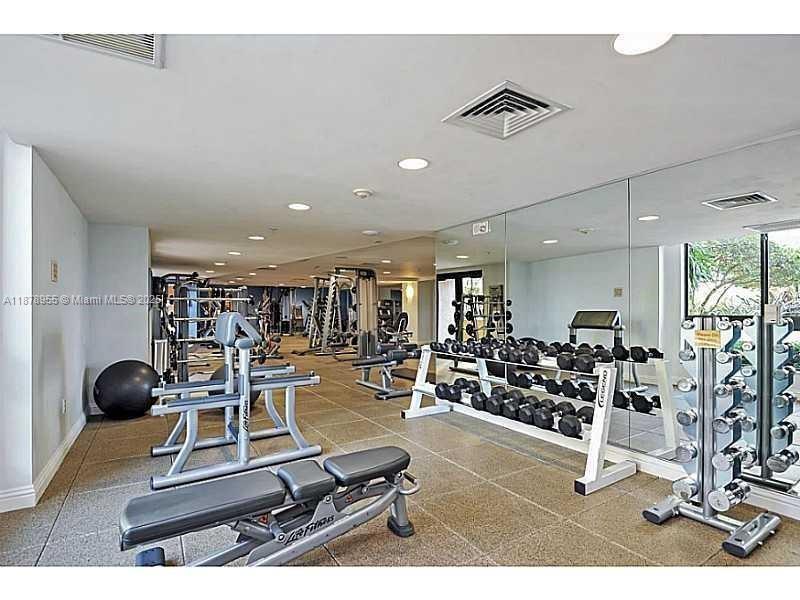 110 North Federal Highway, Unit 705 Fort Lauderdale, FL 33301 - Photo 12 of 16 a view of a room with gym equipment