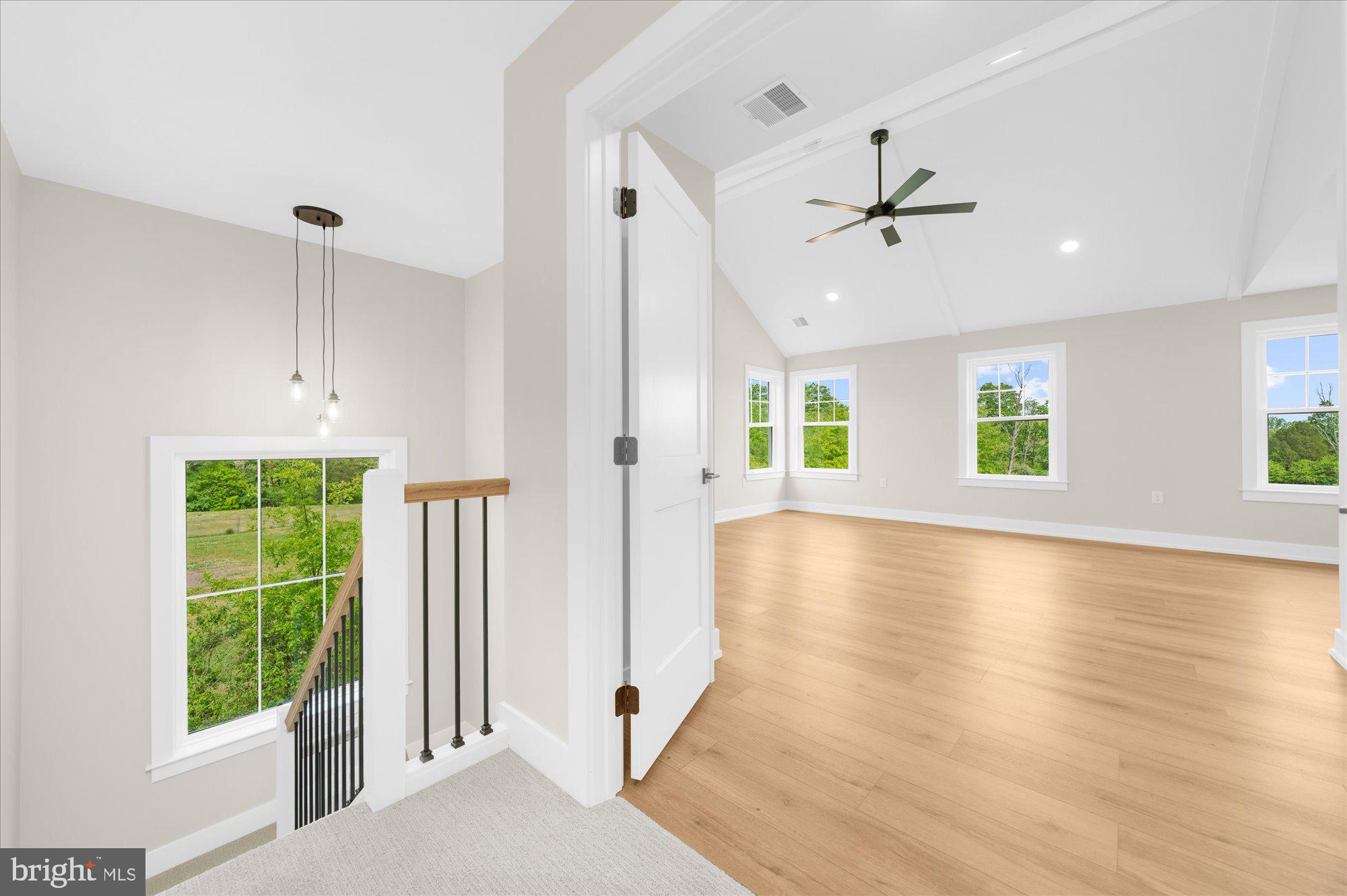 394 Renninger Road Perkiomenville, PA 18074 - Photo 23 of 41 wooden floor in an empty room with a window